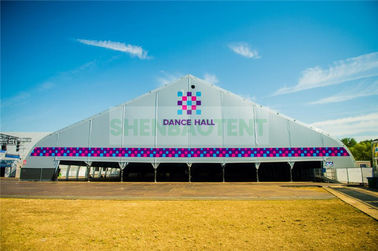 خيمة الحدث ضخمة قاعة الألومنيوم الإطار للرقص 50 متر سبان شكل الطائرات
